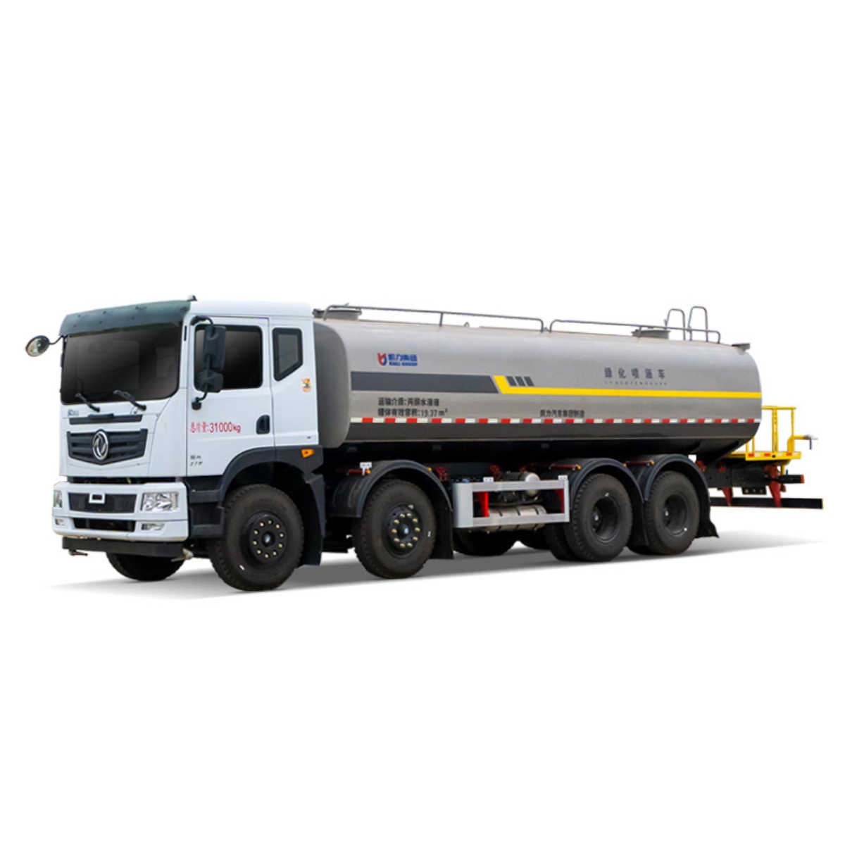 Экспортный грузовик Dongfeng с тяжелой водой 6x4 25 куб. М.