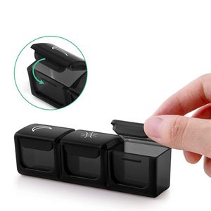 Custom Design Travel Organizer <b>Small</b> Portable 7 Days Pill <b>Box</b> With Leather Case - Product Image 3