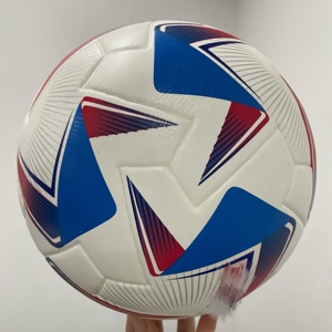 Balón de Fútbol de Cuero PU Termosellado sin Costuras, Talla 5, Ecológico, Duradero y de Alta Calidad para Deportes de Equipo o Entrenamiento - Product Image 2