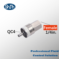 Sambungan Cepat SHJH-LOK Inter Screw NPT Male Tekanan Tinggi Permukaan Halus 316SS Fitting Katup untuk Gas ASME ANSI API ASTM EN JIS