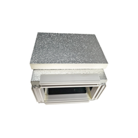 Panneau de conduit d'air PIR ignifuge classe 0, haute résistance à la compression, conduit en aluminium pré-isolé pour système HVAC d'usine