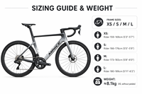 Vélo de route aérodynamique en carbone Toray T800 Mitsubishi TR50 SHIMA-NO 24 vitesses Di2 Frein à disque Blanc Course Complet Cadre rigide 700c Roues