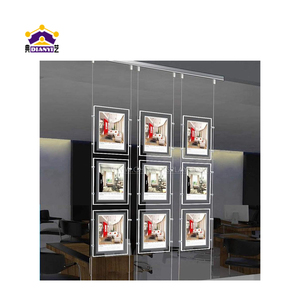 Trung Quốc Nhà máy bất động sản cửa sổ hiển thị hệ thống tinh thể Áp phích khung Backlit Acrylic ánh sáng hộp từ dẫn ánh sáng Hộp - Product Image 1