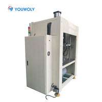 Machine de soudage par staking thermique pour tapis de tubes capillaires en plastique