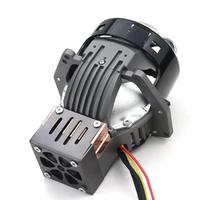Phares de Projecteur LED Triple Laser 3 Pouces 95W 12V 6000K, Phares Anti-Brouillard pour Voiture, Ajustement Direct Sans Perte, Lentille Claire Haute Précision A4 HILUX
