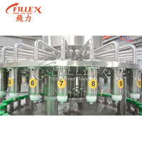 Machine de remplissage à chaud automatique pour jus d'orange, boissons énergisantes, bouteilles en verre et PET – Équipement d'embouteillage monobloc avec rinçage, remplissage et capsulage