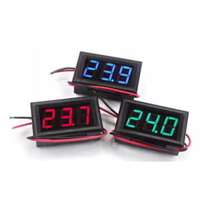 אתם DC5V-120V דו-חוטים דיגיטליים מד מתח דיגיטלי, ראש רכב חשמלי נגד 0.56 חיבור נגד הפוך - Product Image 3
