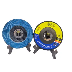 125x22mm abrasive flap disc flap wheel polishing, 5inch flap disc fiberglass back flexible flower disc