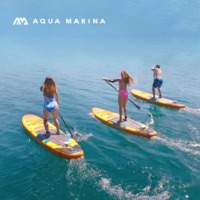 AQUA MARINA AMGO 366*84*15CM Planche à pagaie électrique gonflable avec moteur, vitesse 4-6km/h, écologique, portable, batterie incluse