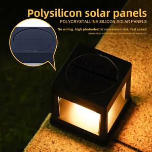 Luci Solari a Cubo LED Sferiche Moderne Minimaliste Impermeabili IP65 per Esterni, per Decorazione di Patio e Giardino - Product Image 6