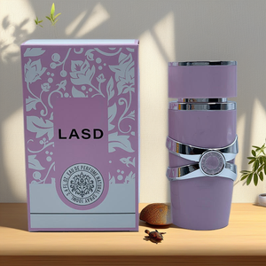 Coffret Arabe de Parfum pour Femme Asad <span class=keywords><strong>Bourbon</strong></span> Rose Bonbon, Eau de Parfum Longue Durée, Mini Coffret Cadeau Style Brume - Product Image 5
