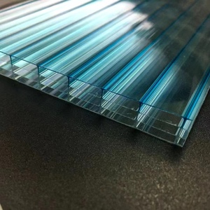 Tấm Nhựa PC Vật Liệu Xây Dựng Nhà Kính 8Mm Tấm Rỗng <span class=keywords><strong>Polycarbonate</strong></span> Nguyên Chất Trong Suốt 100% Cho Mái Nhà - Product Image 3