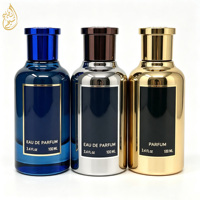 Parfum boisé de luxe pour homme 100ml EDP, 3 couleurs or argent bleu, parfum neutre longue durée