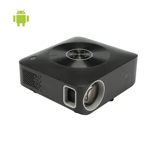 Fabrika toptan kapalı Android projektör HD akıllı ev sineması Wifi projektörler kişisel sinema için 1080P Full HD