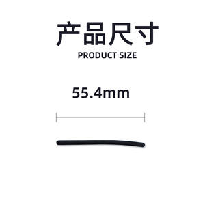 จุกยางรองหูแว่นตาแบบเปิด ป้องกันการลื่น จุกยางนุ่ม สีดำและสีขาว หนึ่งคู่ ทำจากโพลียูรีเทน ช่วยเพิ่มความมั่นคง - Product Image 5