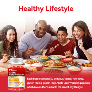 תווית פרטית אורגנית סיגר תפוחים חומץ תפוחים וחומץ תוספת עם האם לירידה במשקל - Product Image 5