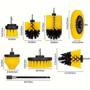 Wholesale for Set Steel Handle PP <b>Brush</b> Head Handheld Portable Multi-Purpose Bathroom and <b>Floor</b> Cleaning - Product Image 2