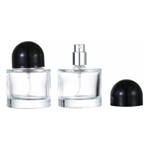 Flacon en verre transparent de luxe vide de 3 ml, 6 ml, 12 ml avec bouchon à vis et sérigraphie pour parfum et huile essentielle - Product Image 3