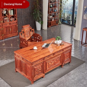 Daxiang Home - Combinación de Mesa y Silla de Oficina de Madera de Sequoia, Escritorios de Madera de Sándalo Rojo, Escritorio Chino, Origen Guangdong - Product Image 5