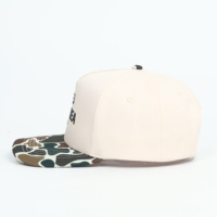 Gorra de Béisbol con Visera Curva y Logotipo Bordado, Gorra de Camuflaje Personalizada