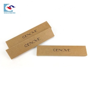 Màu nâu giấy kraft in logo vẻ đẹp Son môi hộp giấy nhỏ bao bì - Product Image 5