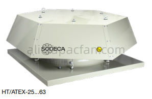 Ventiladores ATEX para Atmósferas Explosivas HT/ATEX, Ventiladores Centrífugos de Alta Eficiencia (Tipo Enchufable), con Certificación ATEX 2G o 2D - Product Image 2