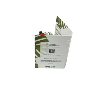 Дешевый пользовательский Логотип Печатный частный бренд небольшой размер Карманный образец парфюмерной упаковки карты