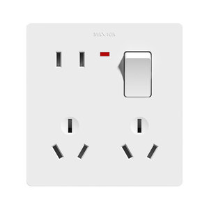 แผงเต้ารับติดผนัง 8 รู พร้อมพอร์ต USB 220V ป้องกันไฟลุก สำหรับใช้ในบ้าน - Product Image 2