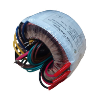 Transformateur toroïdal personnalisé en cuivre pur à sorties multiples 115V vers 220V 40V 13V 7.5V pour alimentation audio de laboratoire