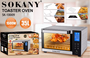 <span class=keywords><strong>Horno</strong></span> Eléctrico Inteligente de Diseño Nuevo de la Marca Premium Sokany con Capacidad de <span class=keywords><strong>35</strong></span> <span class=keywords><strong>Litros</strong></span> para Pequeños Electrodomésticos - Product Image 3