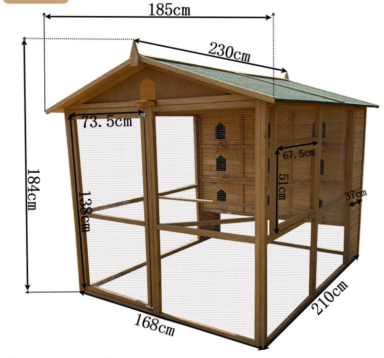 9 Room without jumping cage Brown