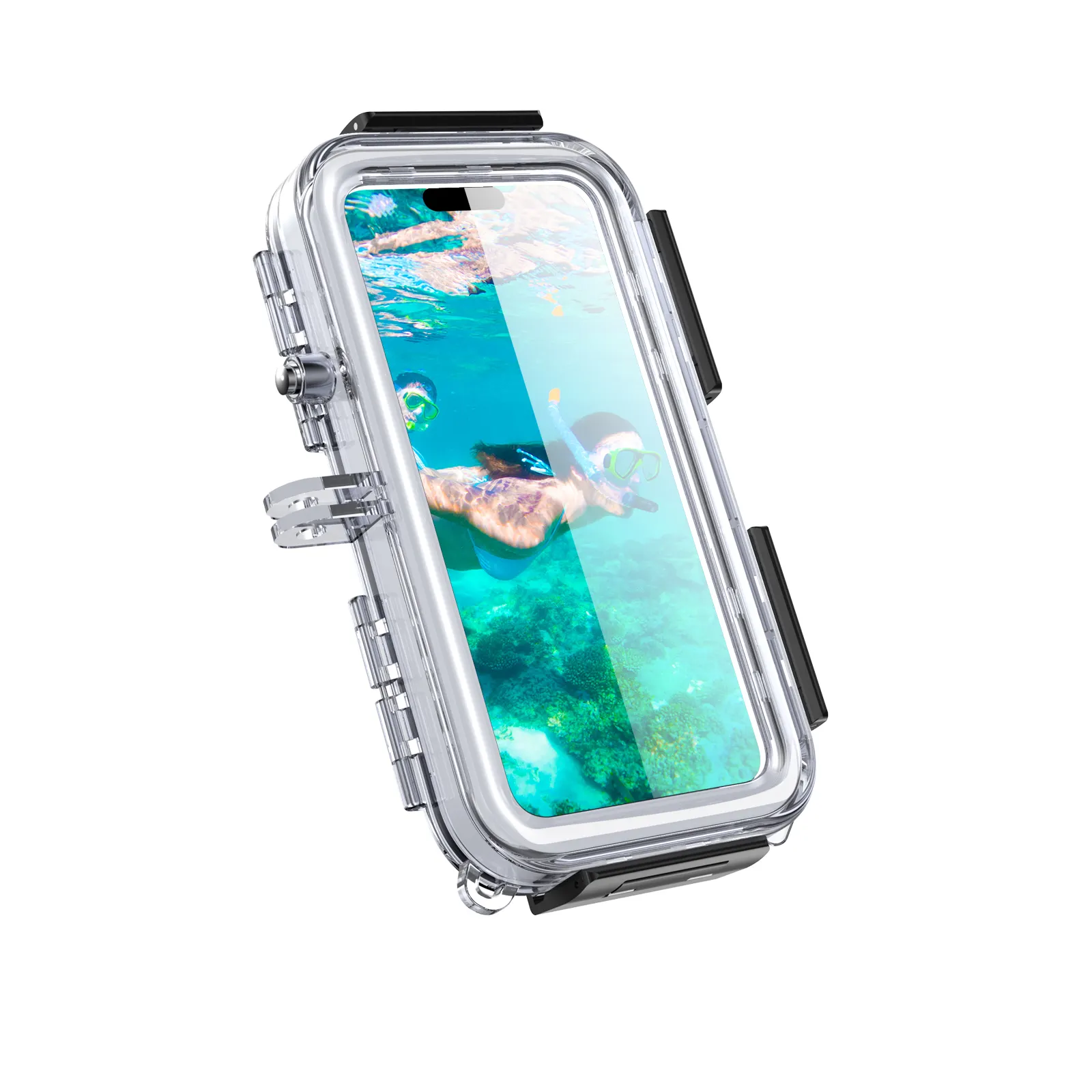 غطاء معدني عالمي ضد الماء من Winiat لهاتف iPhone 14 Pro Max واقي مغناطيسي حالة جديدة متوافق مع هاتف Samsung Pro Plus
