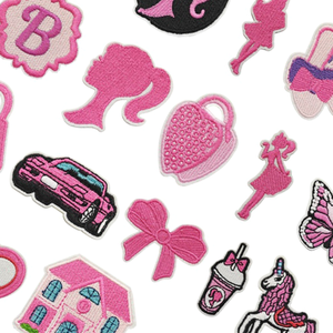 Patch pour enfants <span class=keywords><strong>de</strong></span> broderie <span class=keywords><strong>de</strong></span> fer princesse <span class=keywords><strong>rose</strong></span> <span class=keywords><strong>de</strong></span> dessin animé avec des motifs <span class=keywords><strong>de</strong></span> château et <span class=keywords><strong>de</strong></span> licorne pour vêtements et sacs à dos <span class=keywords><strong>de</strong></span> bricolage - Product Image 2