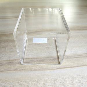 Tubo Cuadrado Acrílico Transparente, Tubo Cuadrado de Plástico Transparente - Product Image 2