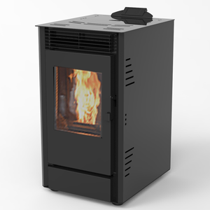 2024 nueva llegada moda diseño ultra delgado 8 KW <span class=keywords><strong>estufa</strong></span> de cohete de madera para interiores barata chimeneas <span class=keywords><strong>Estufa</strong></span> de pellets - Product Image 5