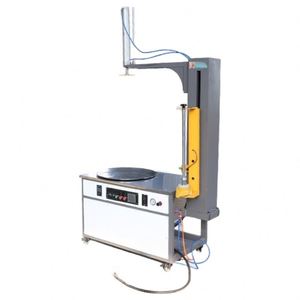 Machine d'emballage extensible automatique pour palettes, pour armoires verticales, boîtes en mousse, cartons, boîtes en bois, cintres à vêtements, caisses métalliques et palettes - Product Image 6