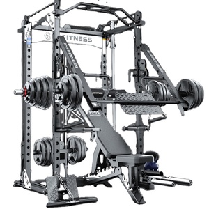 Machine multifonctionnelle de <span class=keywords><strong>Smith</strong></span> de gymnase d'équipement de musculation de support de Squat commercial pour le ménage - Product Image 1