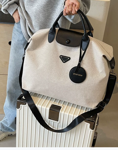Sacs fourre-tout en toile de coton ODM/OEM personnalisés de style italien avec bretelles pour la plage et l'extérieur - Product Image 4