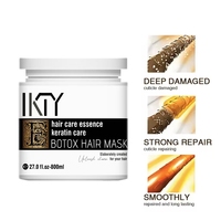 Formule professionnelle anti-frisottis cheveux lisses kératine réparation des dommages aux cheveux traitement capillaire brésilien BOTOX