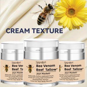Crema organica del viso e del collo del veleno di api dell'<span class=keywords><strong>acido</strong></span> <span class=keywords><strong>ialuronico</strong></span>, antirughe naturali e rassodante della pelle - Product Image 6