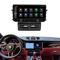 Pantalla Ultra Ancha de 12.3 Pulgadas con Sistema Android para Porsche Macan 2014-2016, 8 Núcleos MTK8667, CarPlay Inalámbrico, Pantalla Antideslumbrante, Compatible con PCM OEM