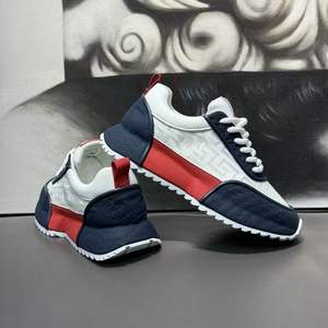 Zapatos deportivos informales de moda para hombre con punta cuadrada y suela gruesa, zapatos transpirables de malla para caminar para papá - Product Image 6