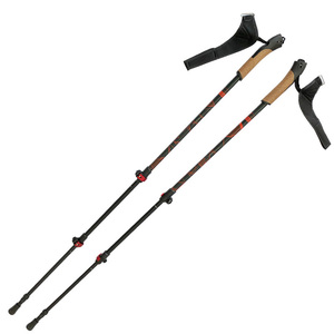 Aplastic Kids Walking bastoncini da Trekking bastoncini da Trekking personalizzati a 3 sezioni telescopici nordici bastoncini da passeggio Ultralikids OEM personalizzati - Product Image 1