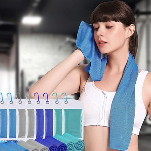 Accesorios de enfriamiento de verano, toallas de enfriamiento de secado rápido para gimnasio, spa, toalla deportiva de microfibra, logotipo personalizado - Product Image 1