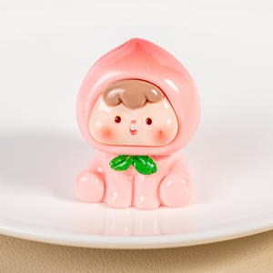 Mini Fruit Resin Jewelry Accessories DIY Refrigerator Sticker Desktop Jewelry Keychain Pendant Wholesale New Materials - Product Image 3