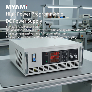 Alimentatore DC Programmabile MYAMI ad Alta Tensione e Alta Corrente: 6000V/1A, 1000V/20A, 30V/500A, 20V/600A, 10V/900A, 6V/1000A, 6V/900A - Product Image 1