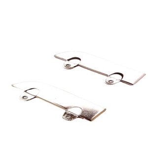 Roue à double roulement en acier inoxydable pour porte coulissante en verre, design minimaliste, antirouille - Product Image 2
