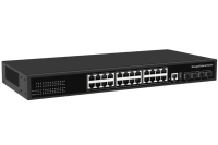 Perangkat Jaringan Perusahaan Terkelola Lapisan 3 HC-SWTG3424S 24 Port Gigabit RJ45 4 Port 10G SFP+ Switch Ethernet Rakit