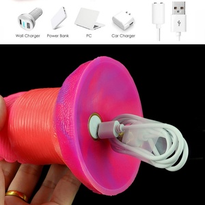 YOCY Enorme Dildo Alienígena de Fantasía, Vibrador Remoto, Tapón Anal de Silicona Luminoso, Juguete Sexual para Mujeres y Hombres, Masturbador, Sex Shop - Product Image 3
