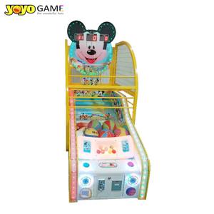Machine d'arcade de basket-ball à monnayeur pour enfants, design <span class=keywords><strong>Mickey</strong></span>/Panda, pour parc d'attractions - Product Image 1